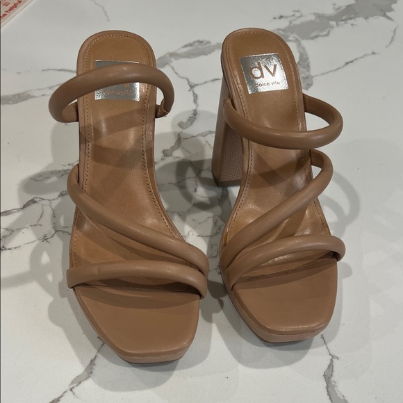 DV Dolce Vita Platform Sandals Womens Size 7.5 - Picture 1 of 7